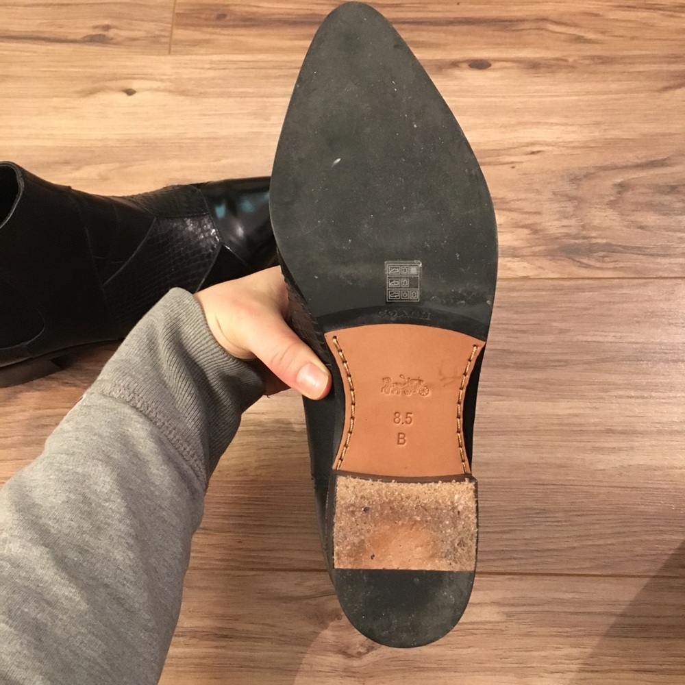 Coach Suffolk Patchwork Black Bootie - image 6